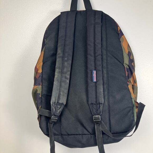 JanSport City Scout Backpack JS00T29A Camo Camouflage Book Bag Padded Straps - Picture 8 of 12